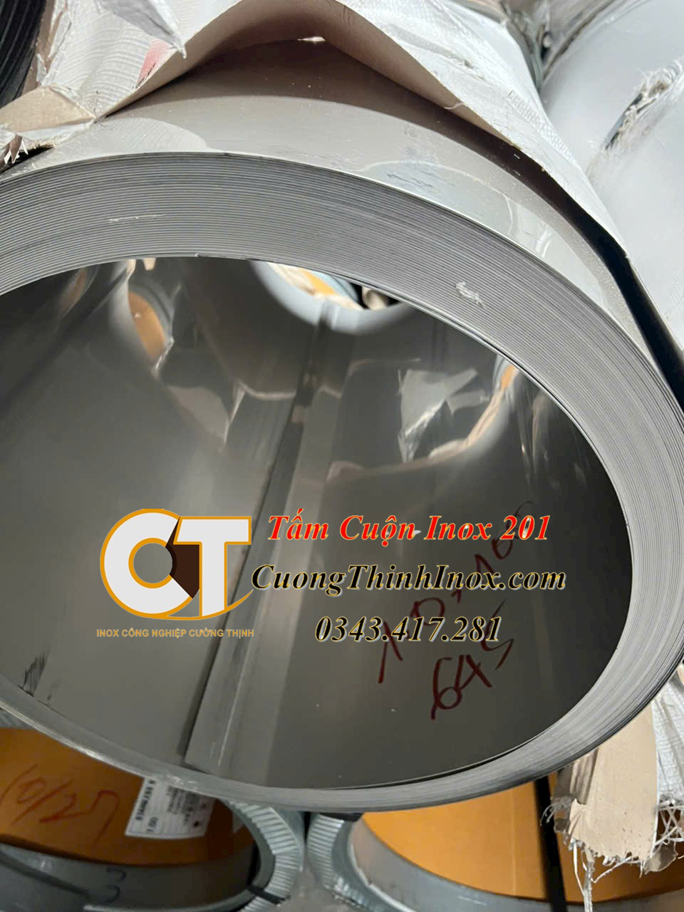 Tấm Cuộn Inox 201 dày 0.7mm mờ 2B cán nguội