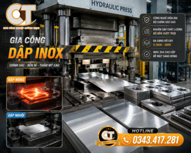 Gia công dập Inox